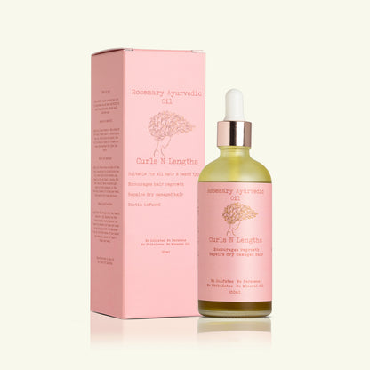 Ayurvedic Rosemary Hair Oil for Scalp Health& Encouraging Hair Growth