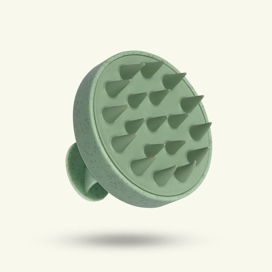 Eco-friendly scalp massager and shampoo brush for hair growth

