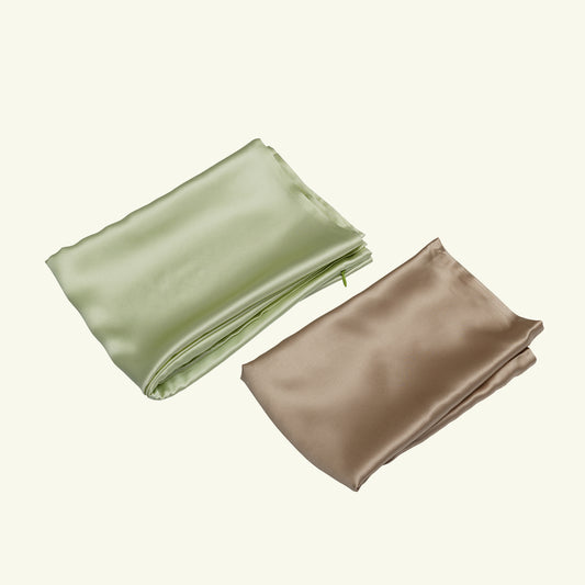 Luxurious mulberry silk pillow case for hair and skin care