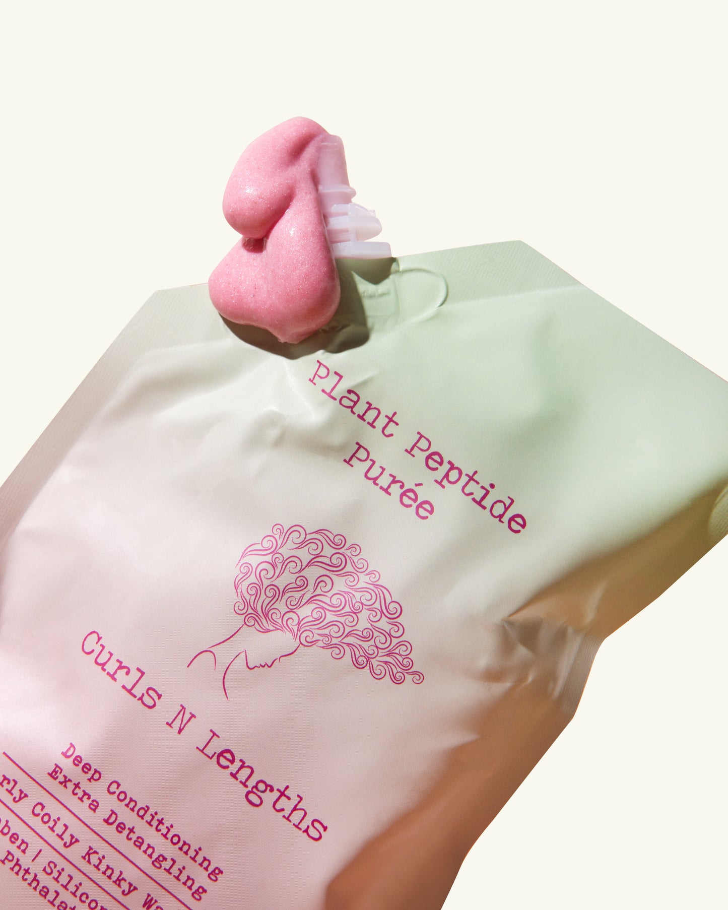 Rich creamy texture for curls