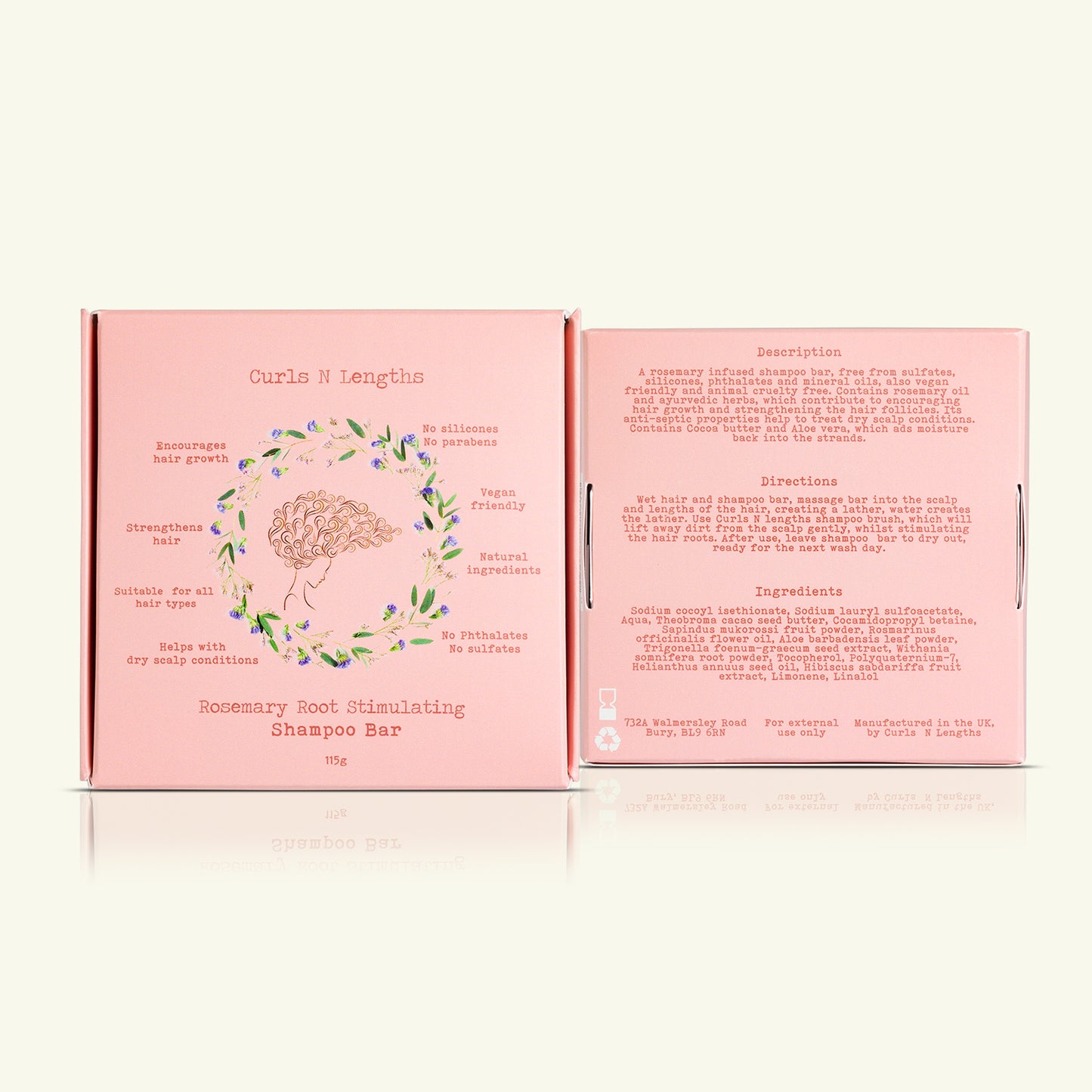 Root stimulating shampoo bar

