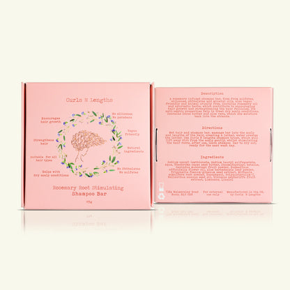 Root stimulating shampoo bar

